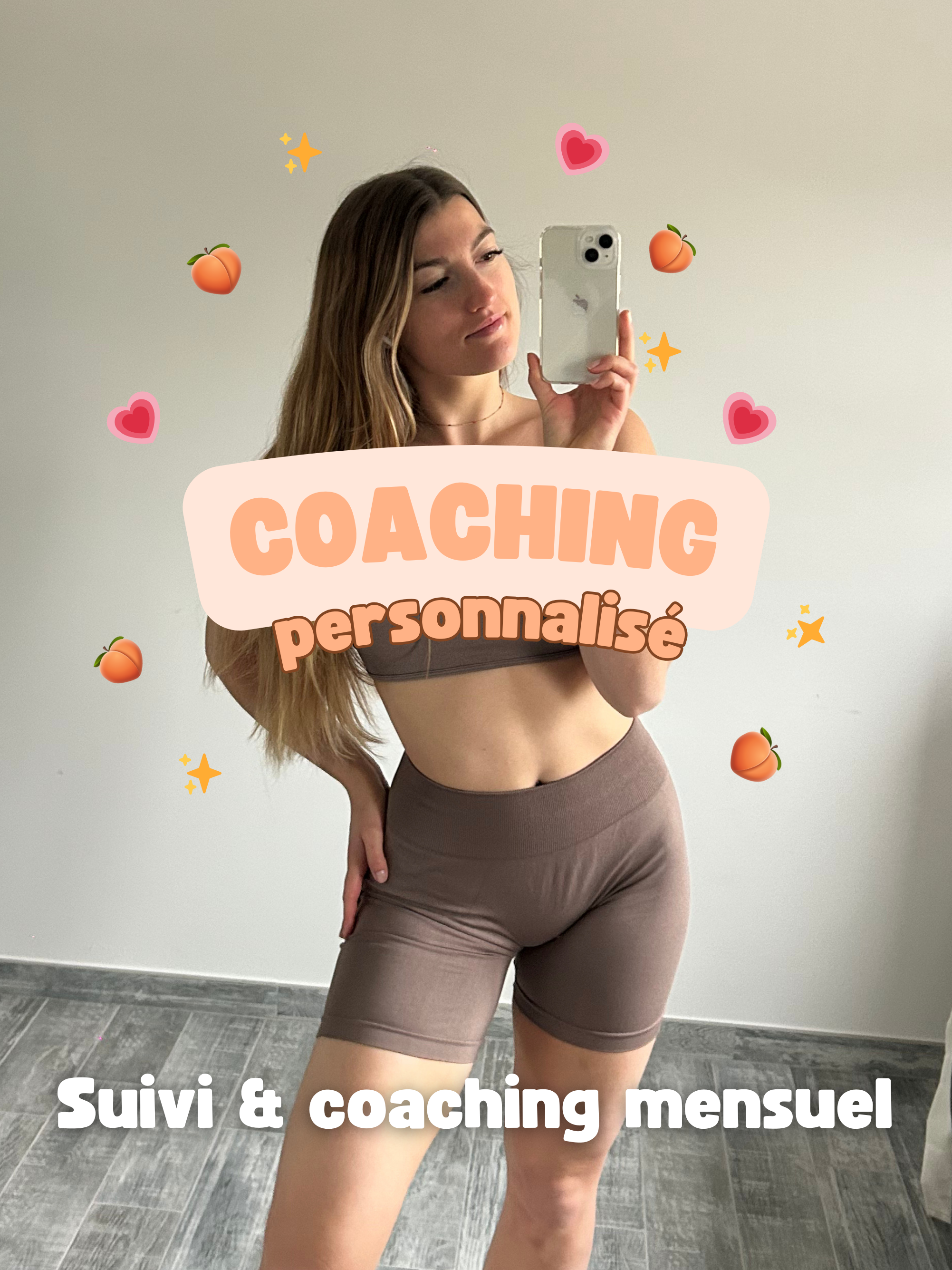 Coaching personnalisé + suivi mensuel  🤍
